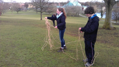 tangled string